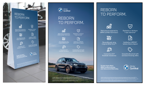 BMW Certified Series Showroom Sign