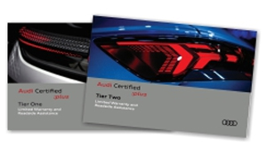 Audi Certified :plus Warranty Booklets