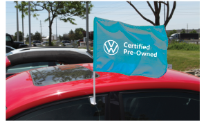 Volkswagen CPO Clip-On Flags