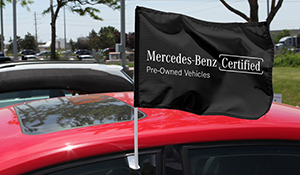 Mercedes-Benz Certified Clip-On Flags