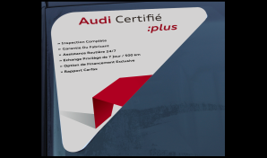 Audi Certifié :plus  Calques de coins