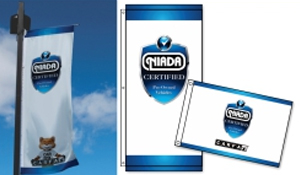 NIADA CPO Dealership Flags