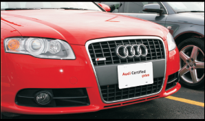 Audi Certified :plus Front Plates