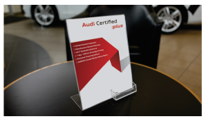 Audi Certified :plus Desktop Display