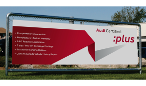 Audi Certified :plus Exterior Banner