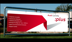 Audi Certifié :plus Exterior Banner