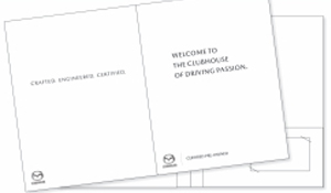 Mazda CPO Presentation Folders