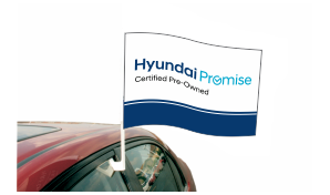 Hyundai Promise CPO Clip On Flags