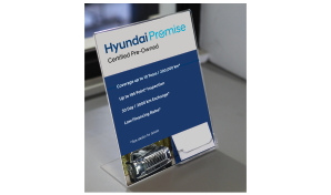 Hyundai Promise CPO Desk Topper