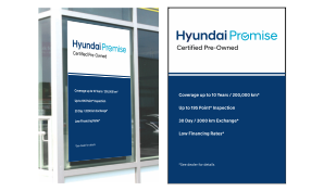 Hyundai Promise CPO Showroom Posters