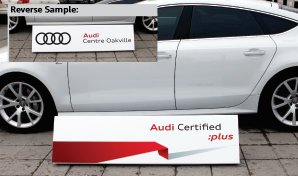 Audi Certified :plus Internet Sign