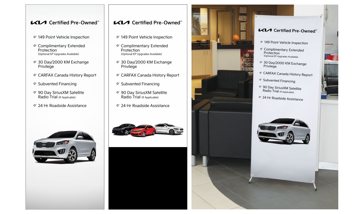 Kia CPO Interior Banners