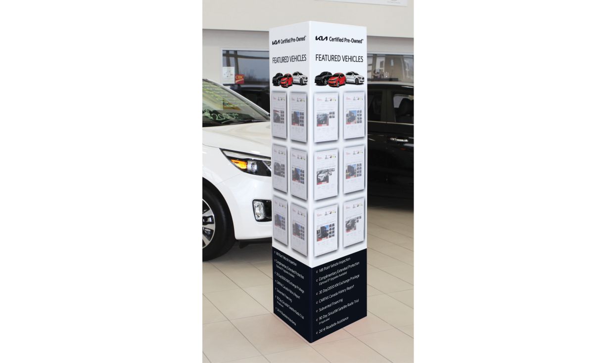 Kia CPO Specials Kiosk