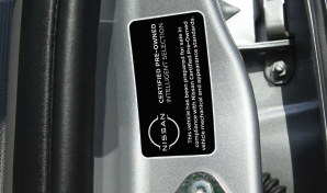 Nissan CPO Door Jamb Decals