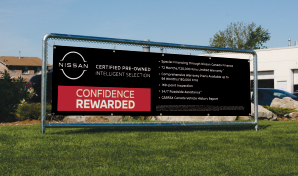 Nissan CPO Exterior Vinyl Banners