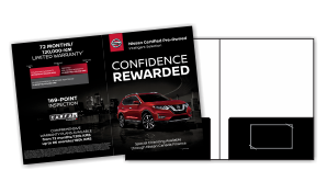 Nissan CPO Presentation Folders