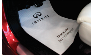 INFINITI Services Accessories Paper Floor Mats