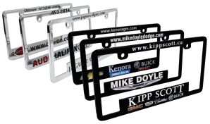 Custom Licence Plate Frames