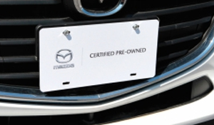 Mazda CPO Plate Sign