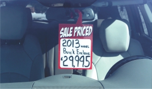 Dry Erase Reusable Rearview Mirror Tags