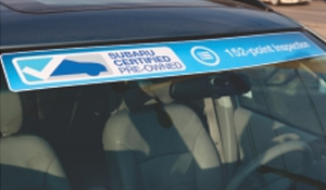 SCPO Windshield Topper Decals