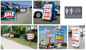 Dealership Promotion Signs