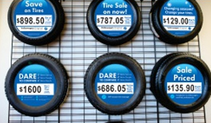 VW Original Tire Pricing Kits