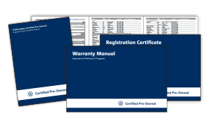 Volkswagen CPO Booklets and Forms