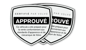 Vignettes pour montant de porte Certifié par Volvo