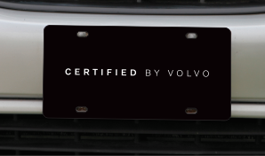 Certified by Volvo Front Plates