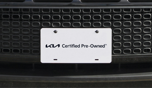 Kia CPO Front Plates