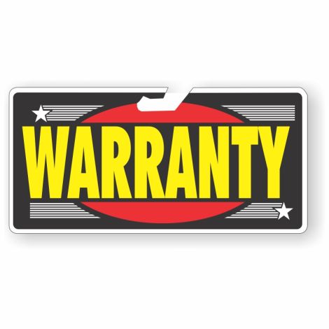 Hot Spot Rear-View Mirror Signs - Warranty