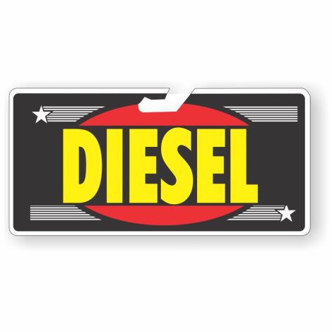 Hot Spot Rear-View Mirror Signs -  Diesel
