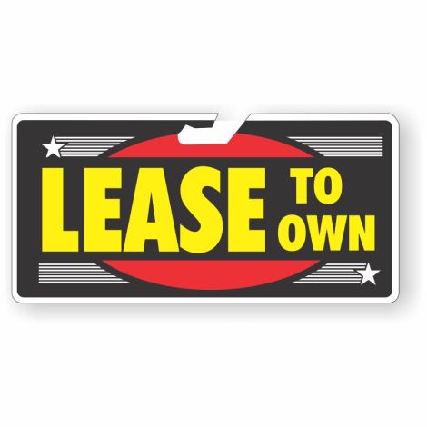 Hot Spot Rear-View Mirror Signs - Lease To Own