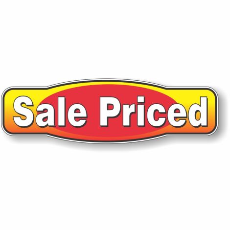 Magnetic Slogan - Sale Priced  -Red/Yellow - 17" x 5"