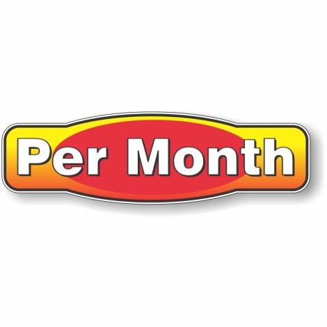 Magnetic Slogan - Per Month