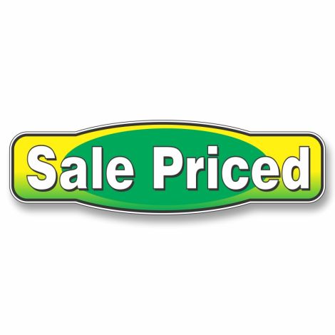 Magnetic Slogan - Sale Priced - Green/Yellow - 17" x 5"