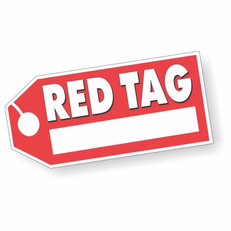 Red Tag - Red Tag Windshield Stickers