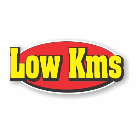 Low Kms - Windshield Decals