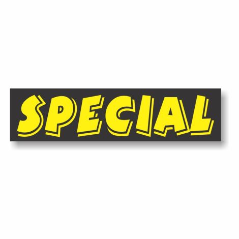 Sticky Back Slogan Decals - Special (3 Pack)