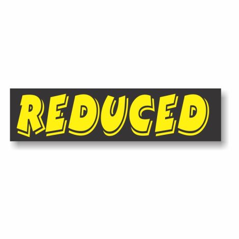 Sticky Back Slogan Decals - Reduced (3 Pack)