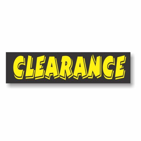 Sticky Back Slogan Decals - Clearance (3 Pack)