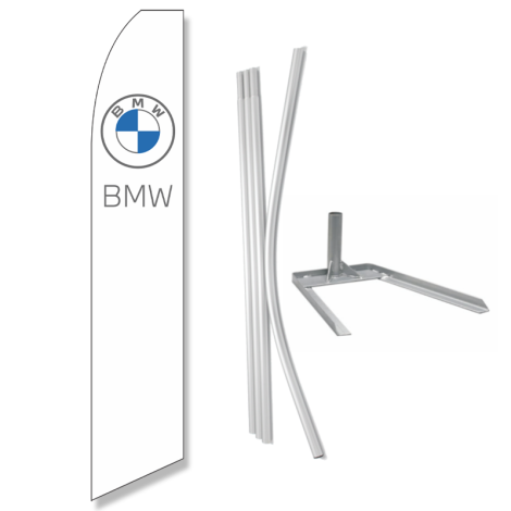 BMW Swooper Flag & Under Tire Kit