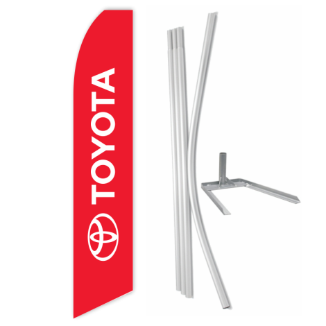 Swooper Flag - Toyota with Under Tire Base Kit