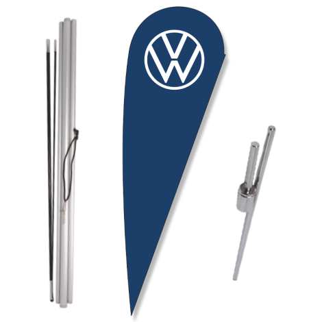 VW Bow Flag - Ground Spike Kit