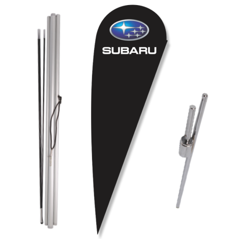 Subaru Bow Flag - Ground Spike Kit