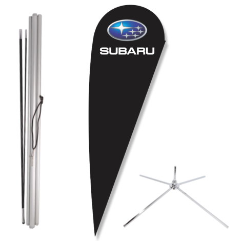 Subaru Bow Flag - Showroom Base Kit