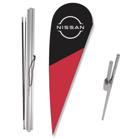 Nissan Bow Flag - Ground Spike Kit