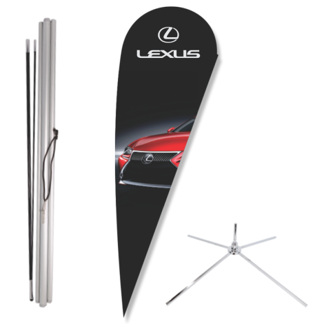 Lexus Bow Flag - Showroom Base Kit