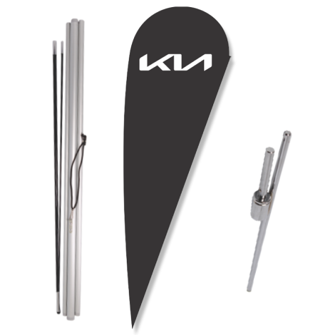 Kia Bow Flag - Ground Spike Kit